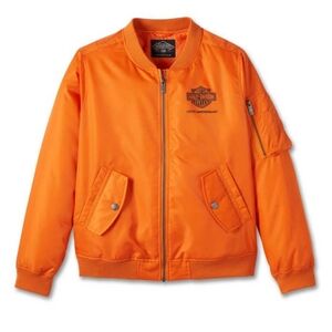 NWT WOMEN'S HARLEY DAVIDSON 120th ANNIVERSARY BOMBER JACKET